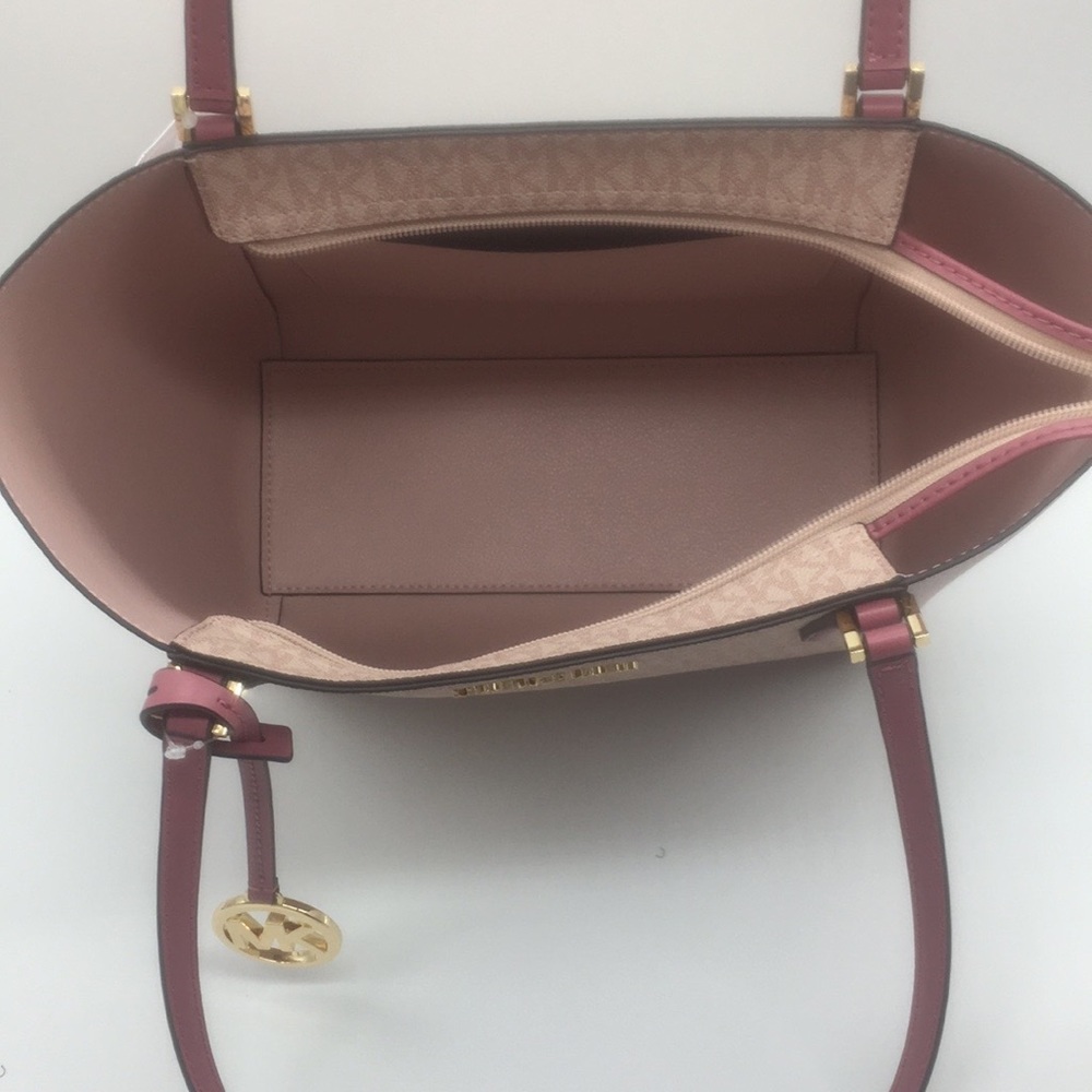 MICHAEL KORS KIMBERLY SM BONDED TOTE TULIP MULTI - Picture 7 of 10